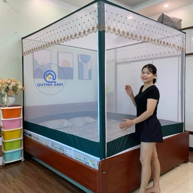 Màn khung INOX Không khoang tường,màn chụp người lớn bảo hành 24 tháng