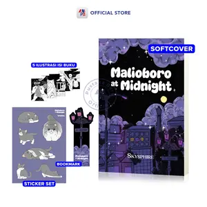 Buku Novel Malioboro at Midnight (New Version) Soft / Skysphire / KAWAH MEDIA - KMP