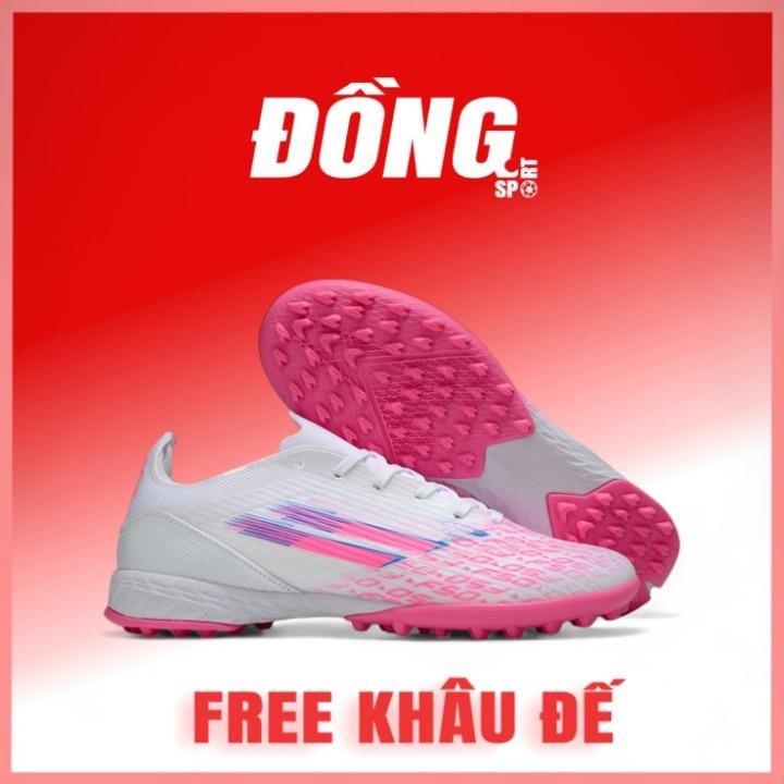 Giày Bóng Đá F50 Pro ĐỒNG SPORT FREE KHÂU ĐẾ Cỏ nhân tạo Upper vải dệt phủ keo mềm mại Lưỡi gà khâu cố định hai bên tránh xô lệch Bộ đệm êm ái Chân bè tốt Nhiều màu sắc