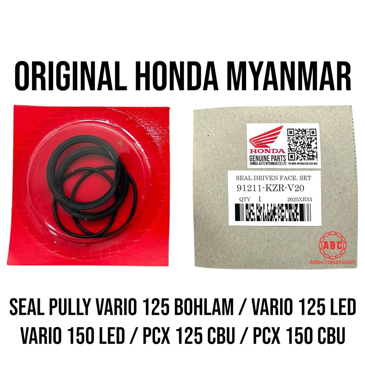 Seal Pully Original Vario 125 CBS / Vario 125 LED / Vario 150 LED / PCX 125 / PCX 150 CBU KZR M53