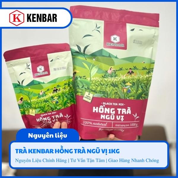 Hồng Trà Ngũ Vị Kenbar 1kg pha trà tắc trà sữa tặng công thức