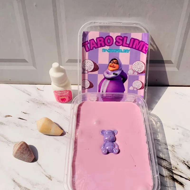 Tofu slime upin ipin series by kiyowoo_DIY 6
