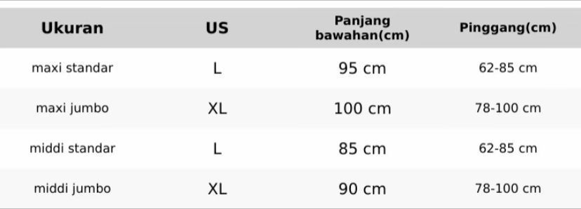 LM-TERLARIS Rok mermaid lunar duyung skrit basic Maxi Midi Wanita Terbaru Scuba Premium Tebal