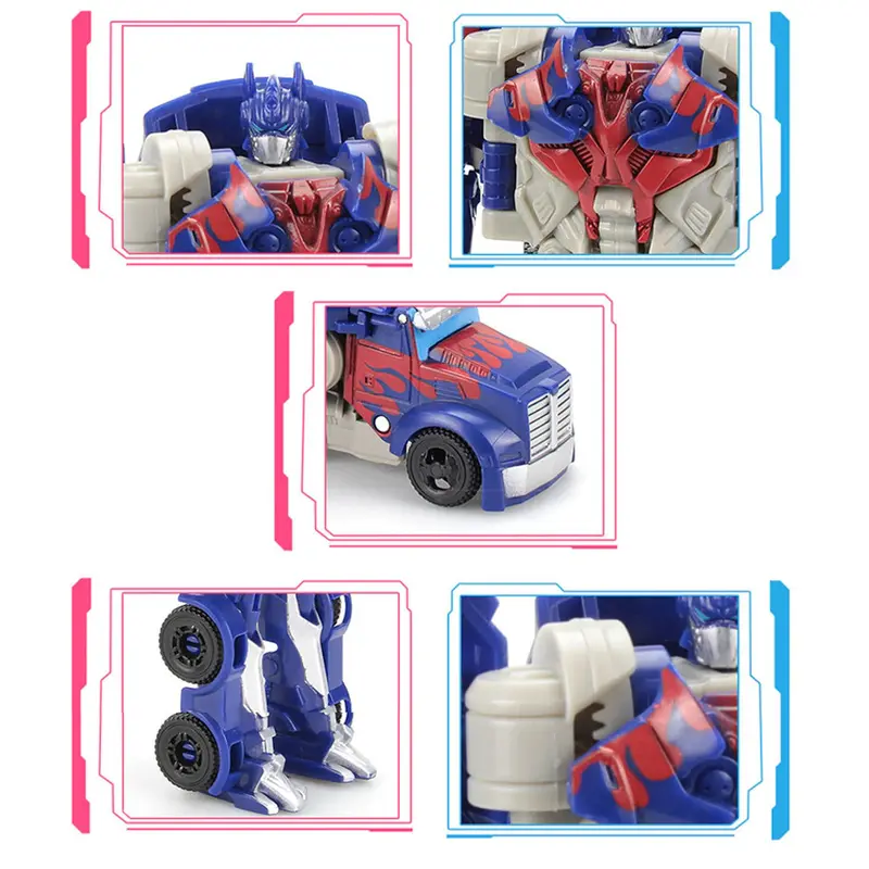 Edible's JIAYIHONGQI Mainan Mobil Action Figure Transformer Robot Car - JY675A 3