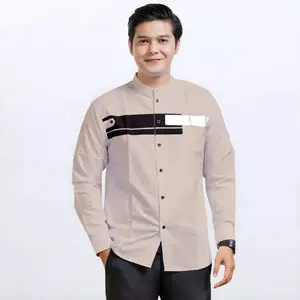 TERBARU / BAJU koko kombinasi lengan panjang Koko jordan FASHION MUSLIM PRIA
