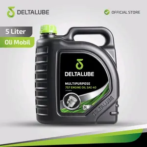 DELTALUBE Oli Mobil Multipurpose 5 Liter 75W-140 SAE 40 untuk Performa Mesin Optimal