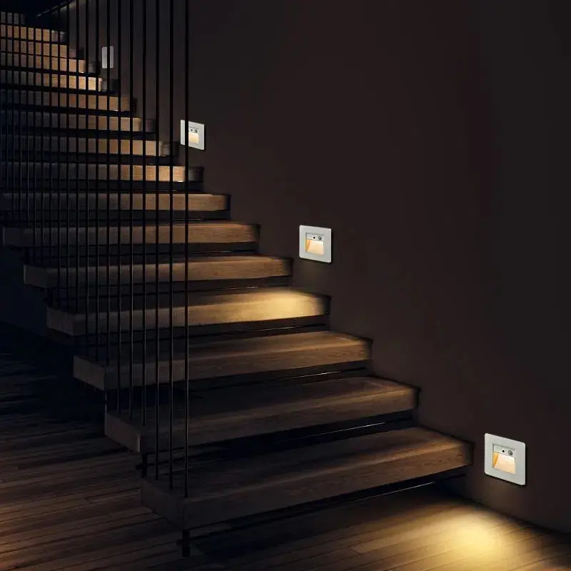 Stair Light Modern Motion Sensor Light Room Decor Aisle Staircase Step Light Led Foot Light