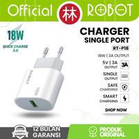 Gambar Robot RT-P18 Batok Charger Travel Adapter 3A 18W Single Port Quick Charge New RT-F1 - BOX ISI 10 PCS dari Liem Group Kota Administrasi Jakarta Barat 4 Tokopedia