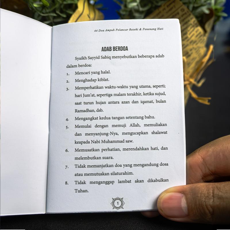 (Paket Lengkap) Kumpulan Amalan, Doa, & Tirakat Istri Untuk Sukses Suami dan Anak – Buku Agama Islam Buku Doa dan Zikir 44 Doa Ampuh Pelancar Rezeki 6