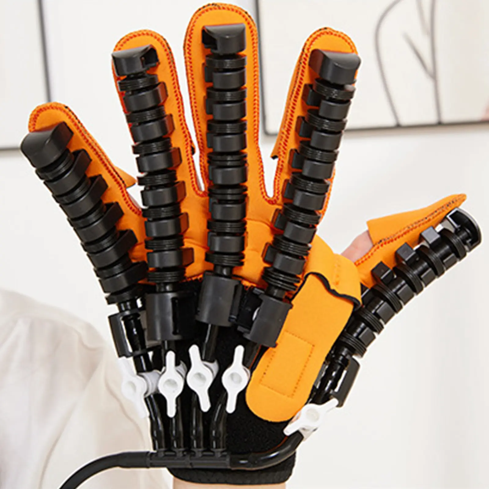 Sarung Tangan Robot Rehabilitasi Alat Pelatihan Hemiplegia Stroke Sarung Tangan Pelatihan Rehabilitasi untuk Pemulihan Stroke
