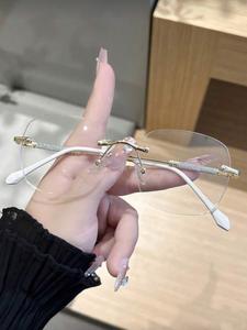 Gafas fotocromáticas HD sin montura para mujer, estilo casual, perfectas para vacaciones de playa en verano, actividades al aire libre, viajes y fotografía callejera