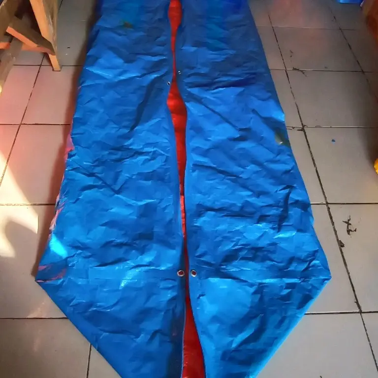 kolam terpal ukuran 1x1x.t 50cm 1