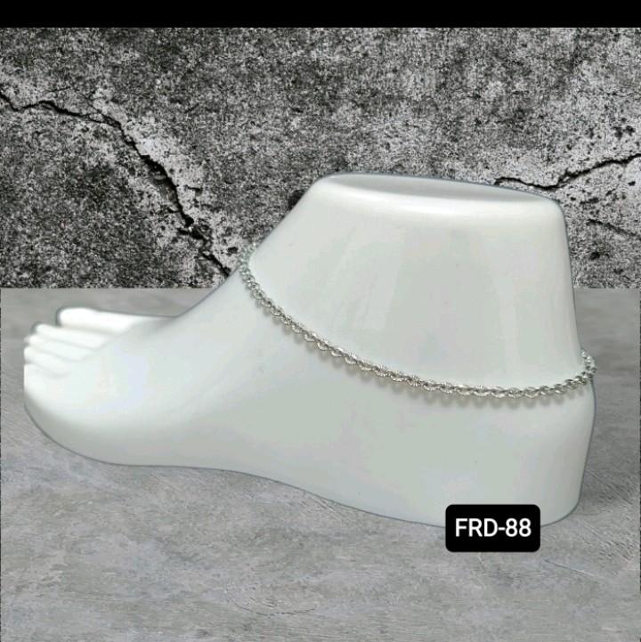 Gelang Kaki dan Tangan Titanium Anti Karat Rantai Nuri Ukir - Model Dewasa dan Anak-Anak - Aksesoris, Elegan jedar 1