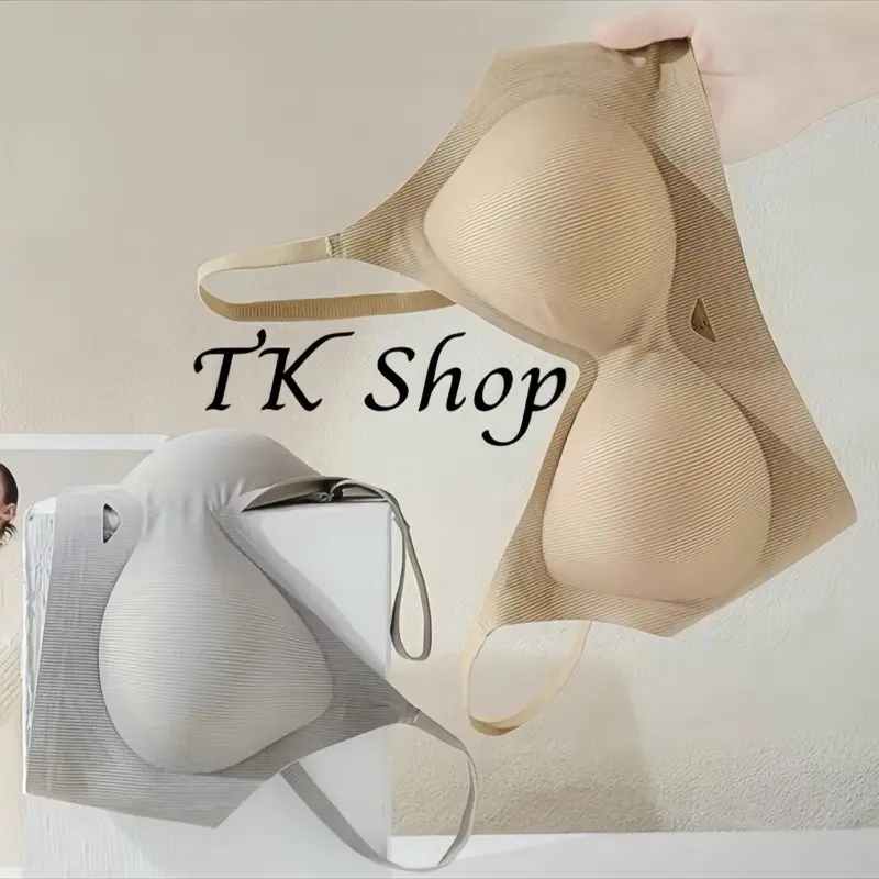 [TK168][MÚT 3CM & 1CM, LÙI 1 SIZE] COMBO & LẺ Áo Bra không gọng đúc su mát, che ngấn lưng Nữ Women Bra