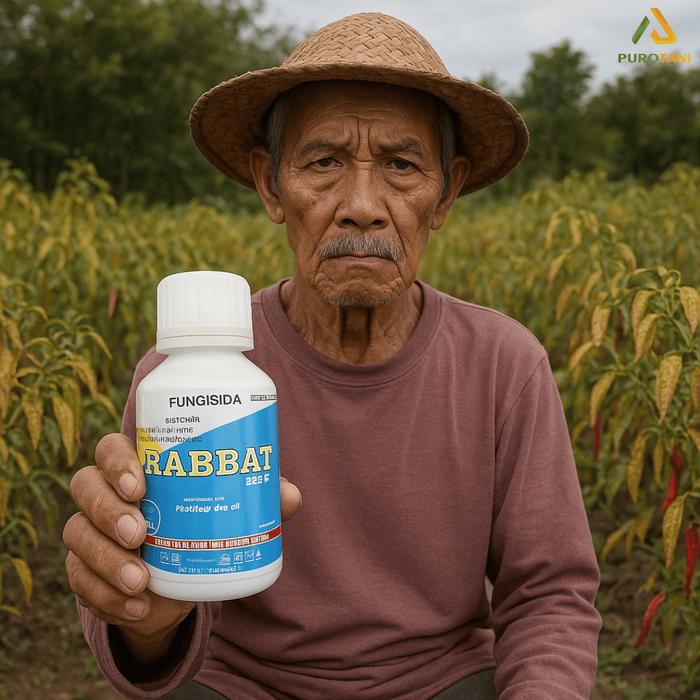 Gambar Fungisida RABBAT 250SC 100ml flutriafol Fusarium Busuk Akar Layu & Mati Pucuk ranting dari PUROTANI.ID Kab. Purworejo Tokopedia
