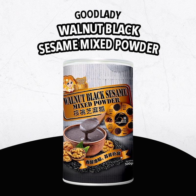Good Lady Walnut Black Sesame Powder - 500g - TikTok Shop Singapore