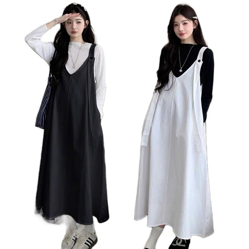 Sét yếm suông sét yếm bầu MAMADRESS HOTTREND sét gồm hai chi tiết YẾM KÈM ÁO xinh xắn mặc đi chơi đi làm tiện lợi dễ mix SY21