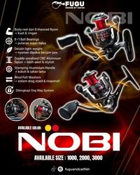 Gambar REEL PANCING TERBARU! FUGU NOBI ONE WAY UKURAN 1000-3000 DENGAN SPOOL ALUMUNIUM - 1000, RED dari Bandar Pancing Online Kota Tangerang 1 Tokopedia