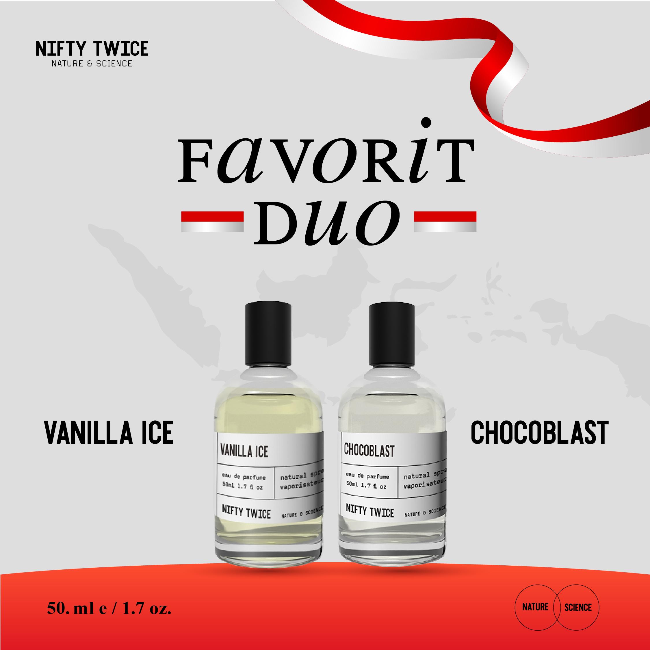 Favorit Duo Parfum Vanilla Ice + Chocoblast