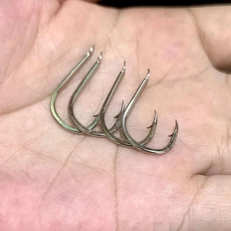 10pc Isema Bold Ultra Light Jigging Hook Metal Coat Series Daichi Kawe Super 2
