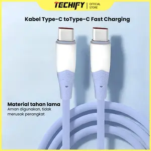 KABEL DATA TYPE C SILIKON TEBAL 6A SUPER FAST CHARGING | KABEL CHARGER TYPE C PENGISIAN DAYA CEPAT ARUS BESAR | KABEL CAS TAHAN PANAS ANTI PUTUS | KABEL PENGISI DAYA KUAT STABIL UNTUK SMARTPHONE TYPE C | AKSESORIS HP PREMIUM AWET UNTUK PENGGUNAAN HARIAN