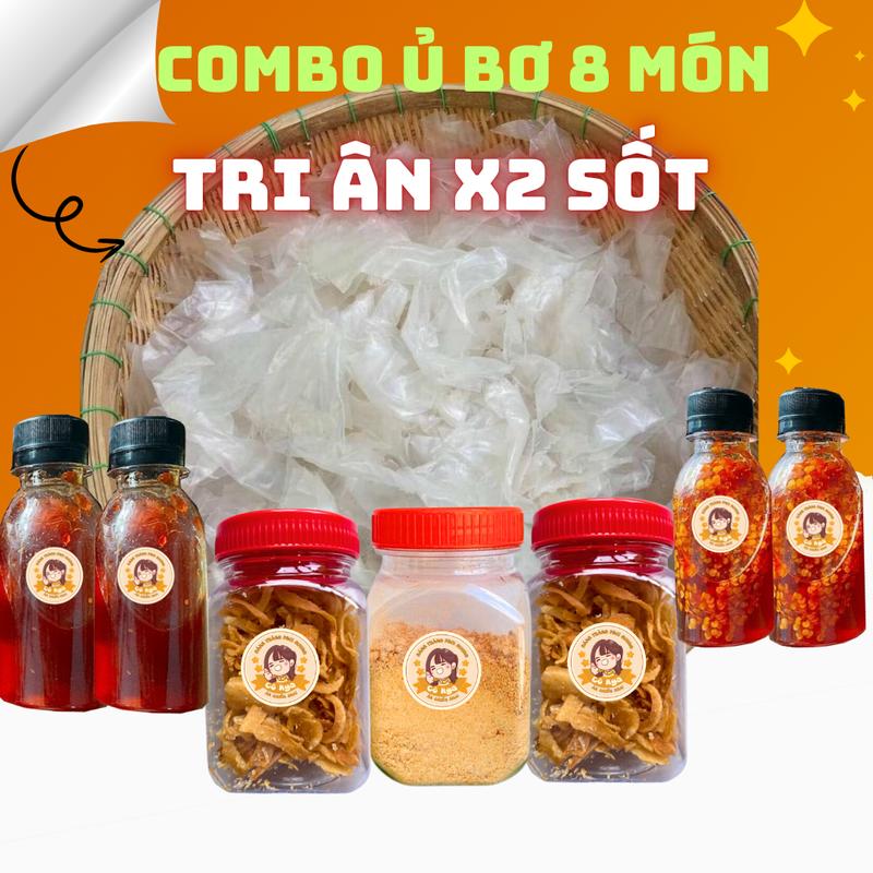 1 KG BÁNH TRÁNG RÌA Ủ BƠ THƠM DẺO (TẶNG FULL TOPPING+ MUỐI+ 2 LOẠI SỐT + HÀNH PHI)