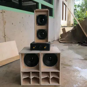 satu paket sound miniatur sub 3inci siyap paki tanpa power