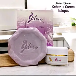 Jilvie Krem Kelupas dan Sabun ( Untuk Kukit Badak ) Paket Pemula Perawatan