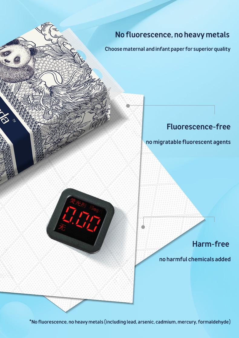 Product Introduction of [5 PCS]ROYO PANDA Tissue Hanging Tissue Soft Deluxe Tissue Facial Tissue Cheerful Tissue Comfortable Tissue Hanging Tisu 5000 Sheets 4 Lapis, 5 Pek 140*170mm, 1000 Helaian 12