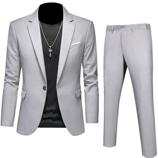 Jas setelan 2 IN 1 jass kantoran jass kondangan jas perpisahan jas karyawan jas kerja Blazer