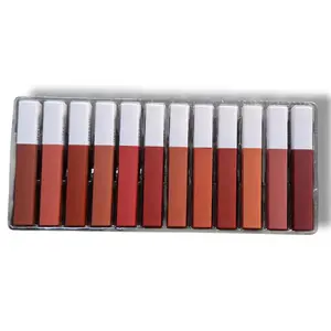 [PER BOX ISI 12PCS] LIPCREAM TUTUP PUTIH MATTE PAPAN