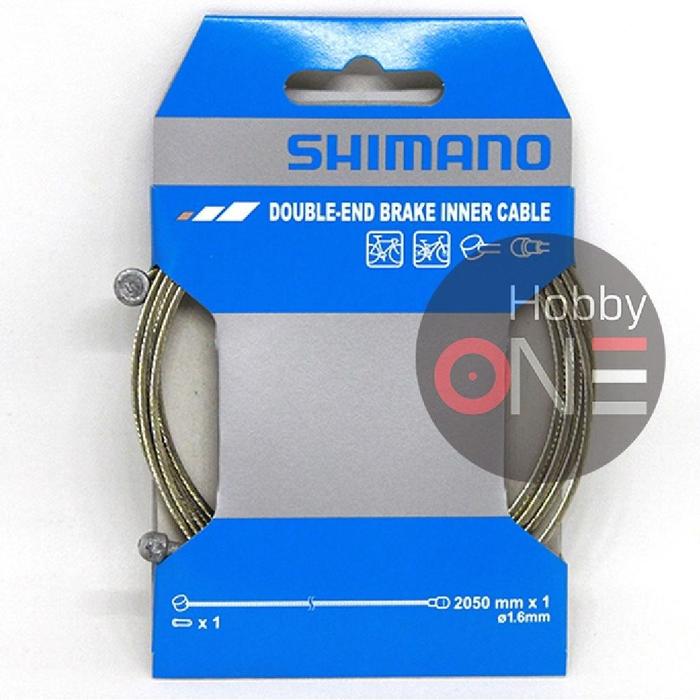 Gambar Shimano Double End Brake Inner Cable 2050mm Road Bike MTB Y80098411 dari Hobby One Kota Bandung Tokopedia
