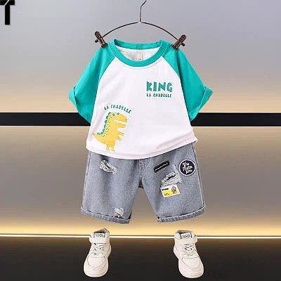 Product Introduction of SETELAN ANAK LAKI-LAKI CELANA JEANS PENDEK TERBARU/PAKAIAN ANAK LAKI-LAKI KEKINIAN 3