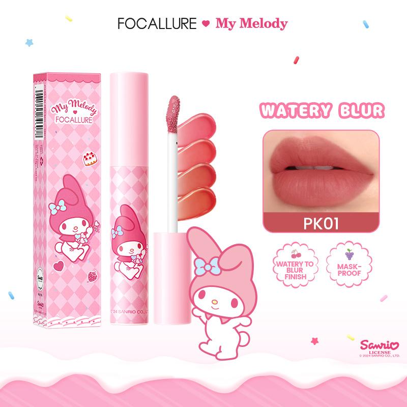 Son Kem Lì Mờ Ẩn Nước Focallure X Sanrio # CakeInJoy Chống Dán Không dính Không có gánh nặng Mặt Nạ Để Mờ Không thấm nước Không thấm nước