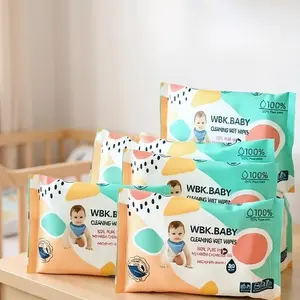 COD 8 Bungkus WBK Baby Tissu Basah Bayi Non Alkohol Lembut Tidak Kasar Aman Untuk Kulit Bayi Promo Diskon Hemat tisubaby kodomo