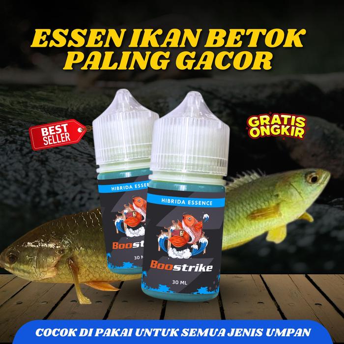 Gambar Essen Ikan Betok Paling Gacor Siap Neter Cocok Semua Jenis Umpan - 15 ML dari Boostrike Official Kota Tasikmalaya Tokopedia