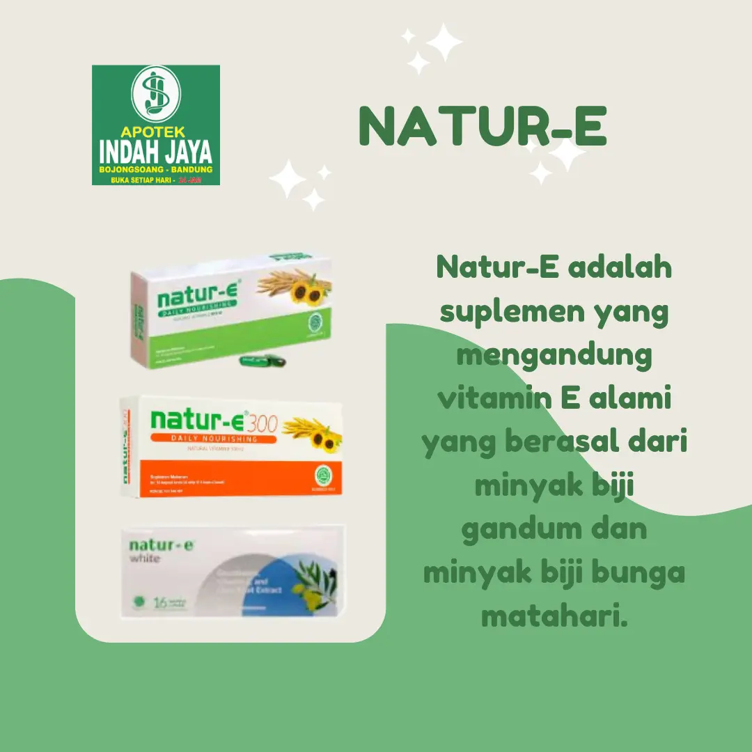 NATUR-E SOFT CAPSULE 100IU 300IU WHITE MENCERAHKAN KULIT