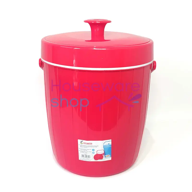 Termos Nasi 14 & 17 Global Eagle / Termos Es Batu / Tempat Nasi Es Batu / Rice Ice Bucket + Free Centong Plastik Vacuum 4
