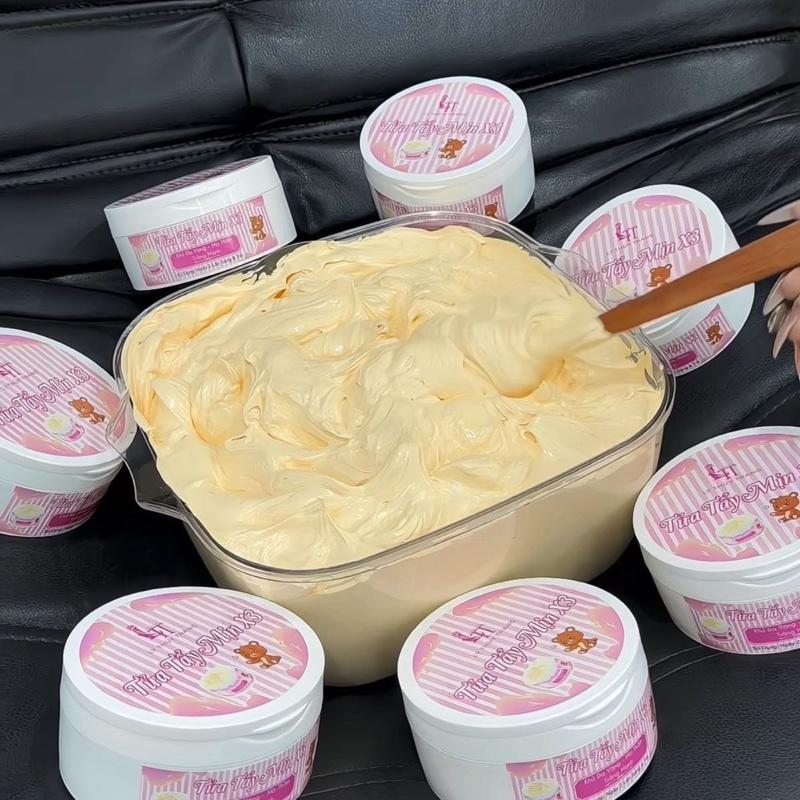  Tửa Tẩy Mịn X3 - Cao Cấp -Khử Ngăm- Cho Da Đứng Tone  Kem hỗ trợ dưỡng da body  