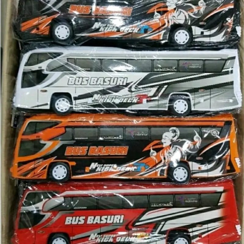 Mainan Anak Bus Basuri Bisa Bunyi Telolet Dan Lampu Baterai 0