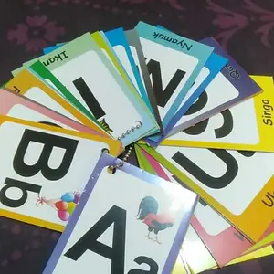 Flashcard/Mainan Edukasi Anak/Alfabet/Harga Murah Anak Kartu Permainan