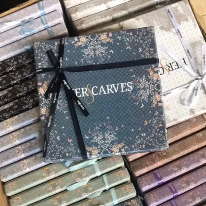 Hijab Herscarves BOX (isi 2 )PCS Segiempat Motif  Jilbab Digital Lembut Voal 1