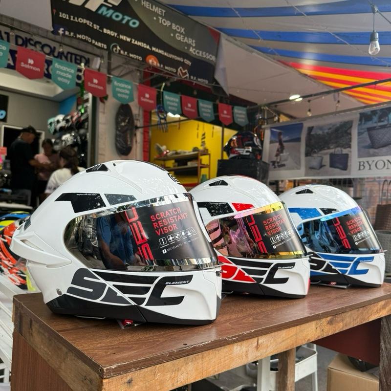 SEC ELEMENT Latest Modular Helmet with Freebies - TikTok Shop Philippines