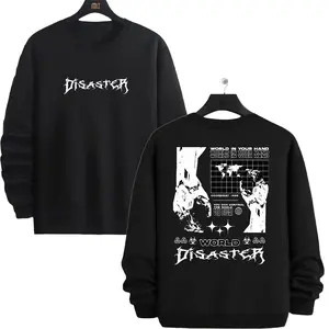 Jaket Sweater Crewneck Pria Keren Terbaru Distro Kekinian Switer Cowok Murah Hitam Sewiter SUiter Sweter Krewneck Oblong