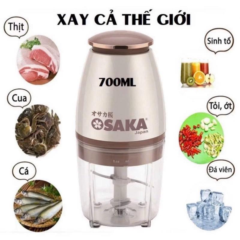 Máy Say Đa Năng Osaka Nắp Đồng Japan Cao Cấp 350W - Xay Thịt Cá Rau Củ - Xay Sinh Tố - Xay Đá cối