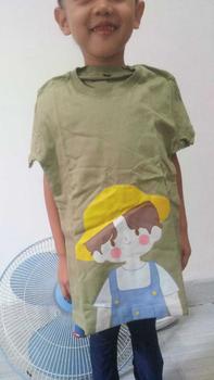 Product Review of Kaos Couple Distro Anak Laki-Laki Perempuan Unisex Sibling Desain Terbaru Sun Boy & Girl Baju Katun Pasangan from u**5 0
