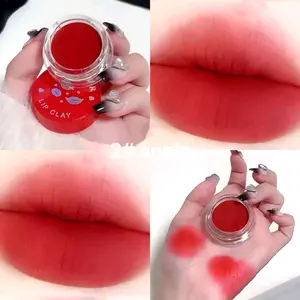 YOO Tiger Lip Clay Non Sticky Matte Lip Clay Long Lasting Lipstick Clay Lip Liquid Velvet Matte Tidak Lengket Tahan Lama Gloss Lipstik
