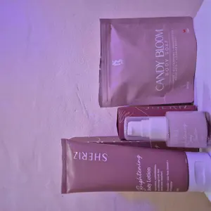 SHERIZ PAKET SPESIAL Mencerahkan,Menutrisi (lotion+booster+sabun)
