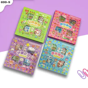 SUNLI Stiker Motif Kartun Korea Lucu Anti Air Dekorasi Handbook Scrapbook DIY