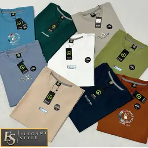 PROMO 100RB 4PCS Kaos Branded Distro Pria Wanita Semi Katun 24s Size M-L-XL-XXL PE / Kaos Pria Wanita Dewasa/ Kaos Terlari Motif Sablon Oblong Unisex Keren Baju  Polos